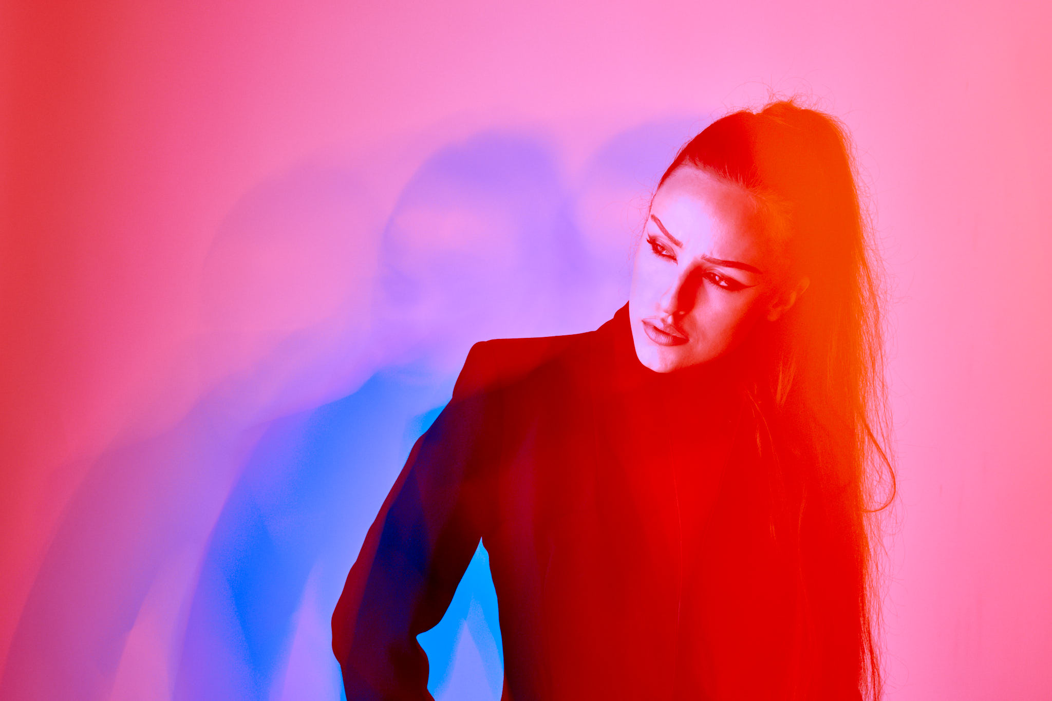 Neonfarben Experimentelle Fotografie Martin Hirtreiter