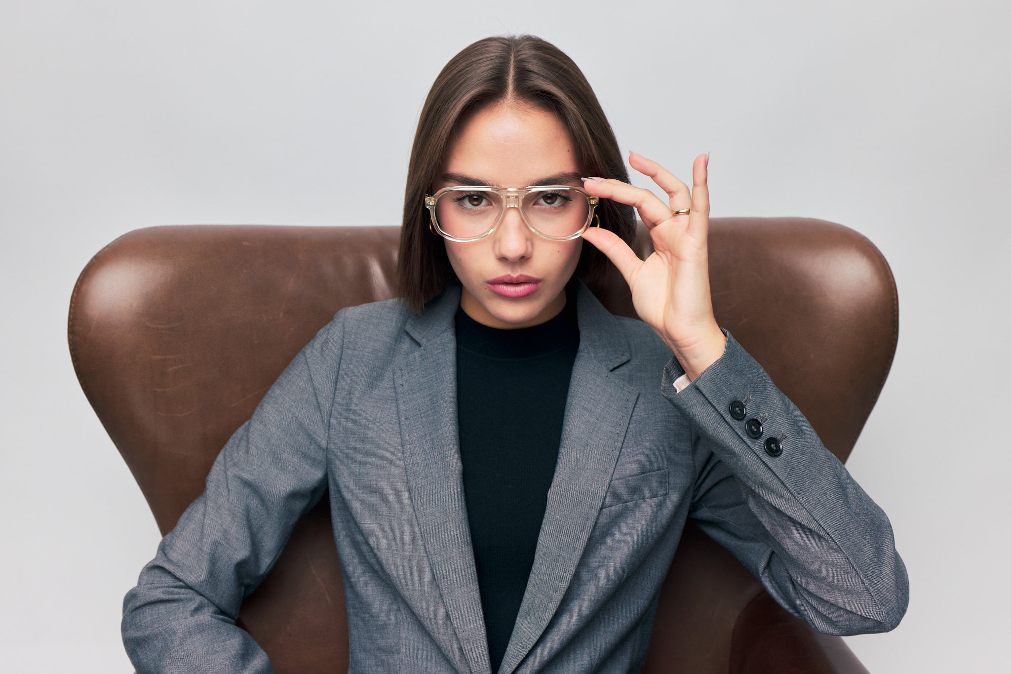 Fashion Kampagne Brillenmode Porträtfotografie Tirol