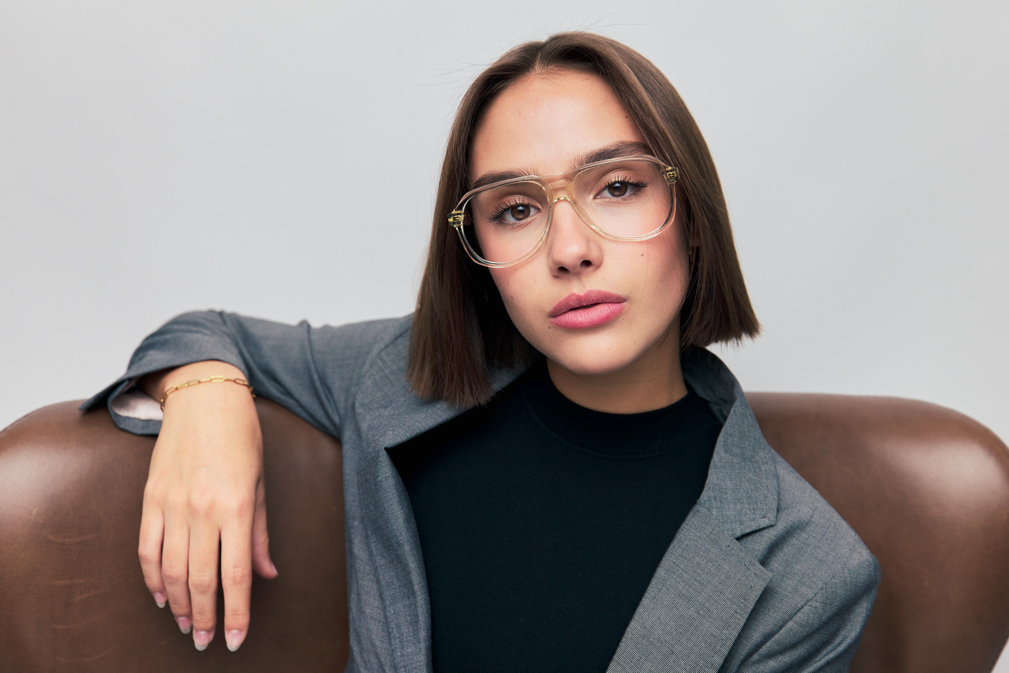 Fashion Kampagne Brillenmode Porträtfotografie Tirol