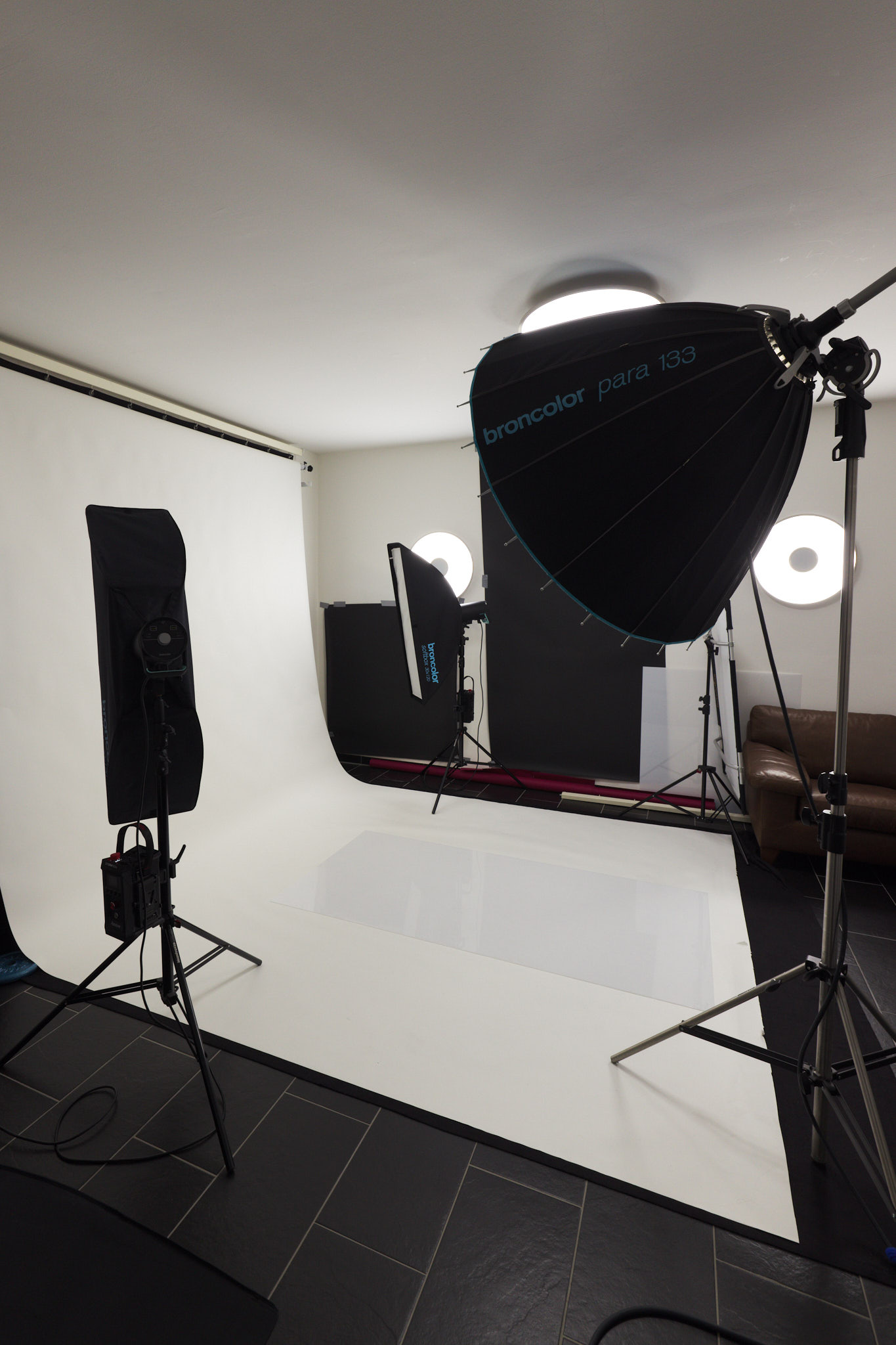 Fotostudio von Martin Hirtreiter in Tirol mit professioneller Lichtausstattung